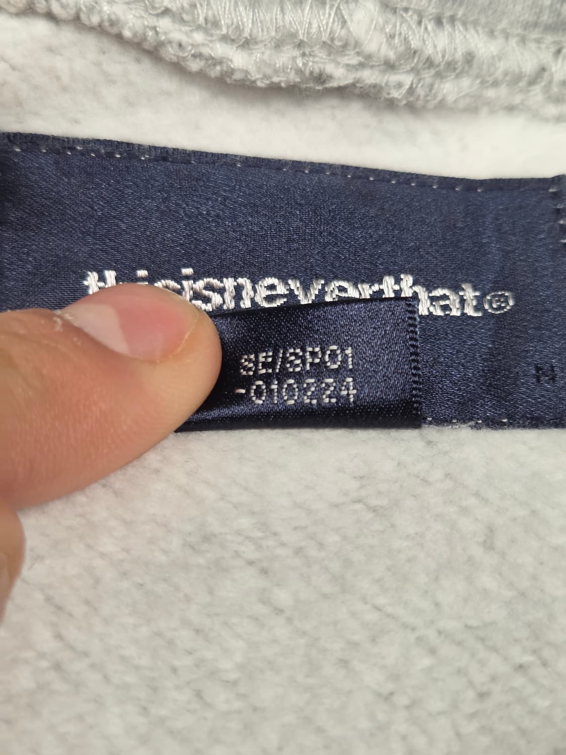 [디스이즈네버댓] T-로고 후드티 | 00273 상품이미지4