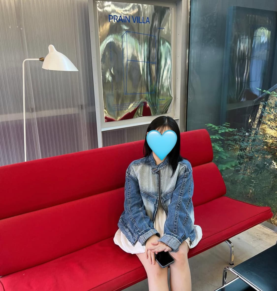 오버핏 워싱 데님 레이서 자켓 racer jacket /원가 105000 상품이미지3