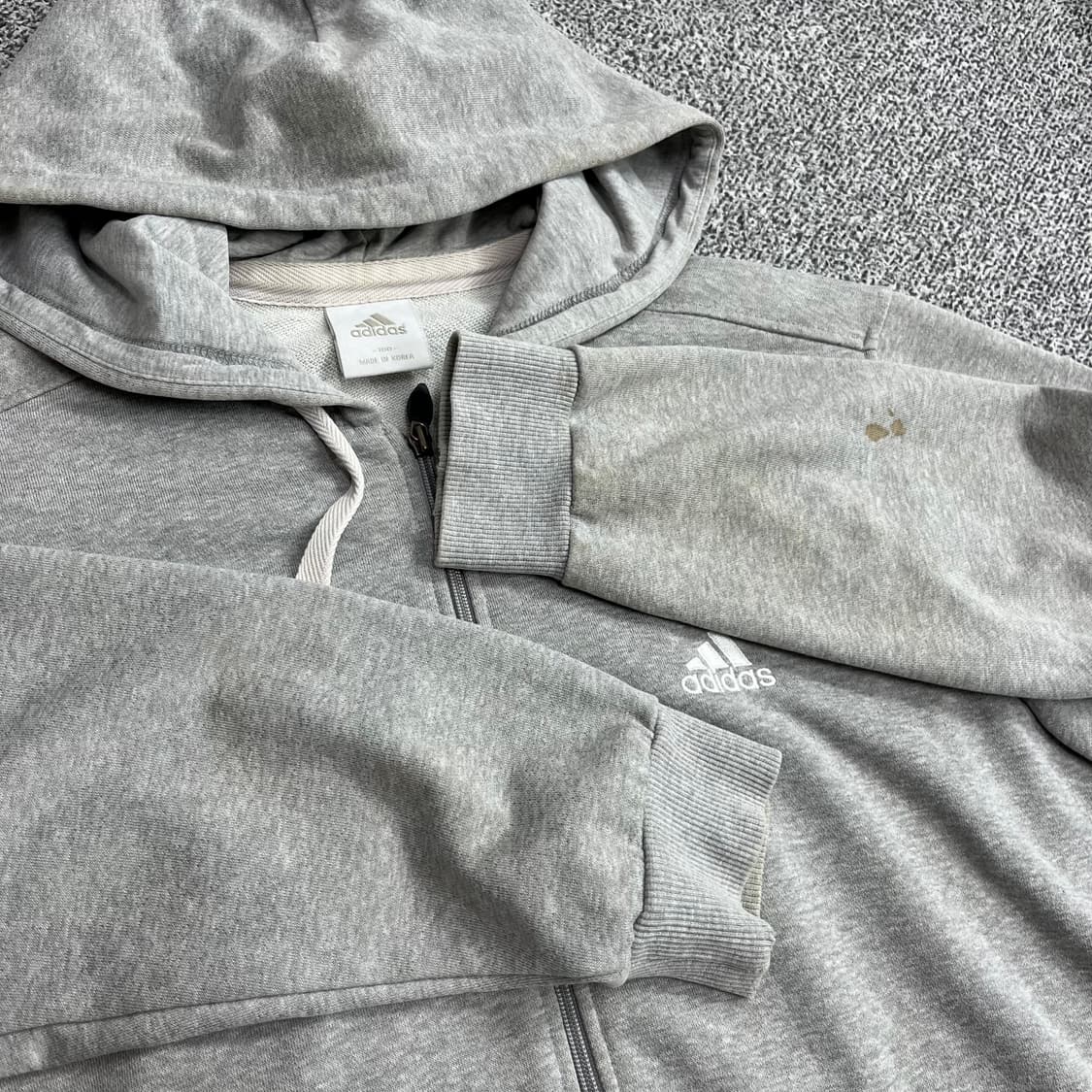 <아디다스 백 로고 후드 집업> No.1285 상품이미지8