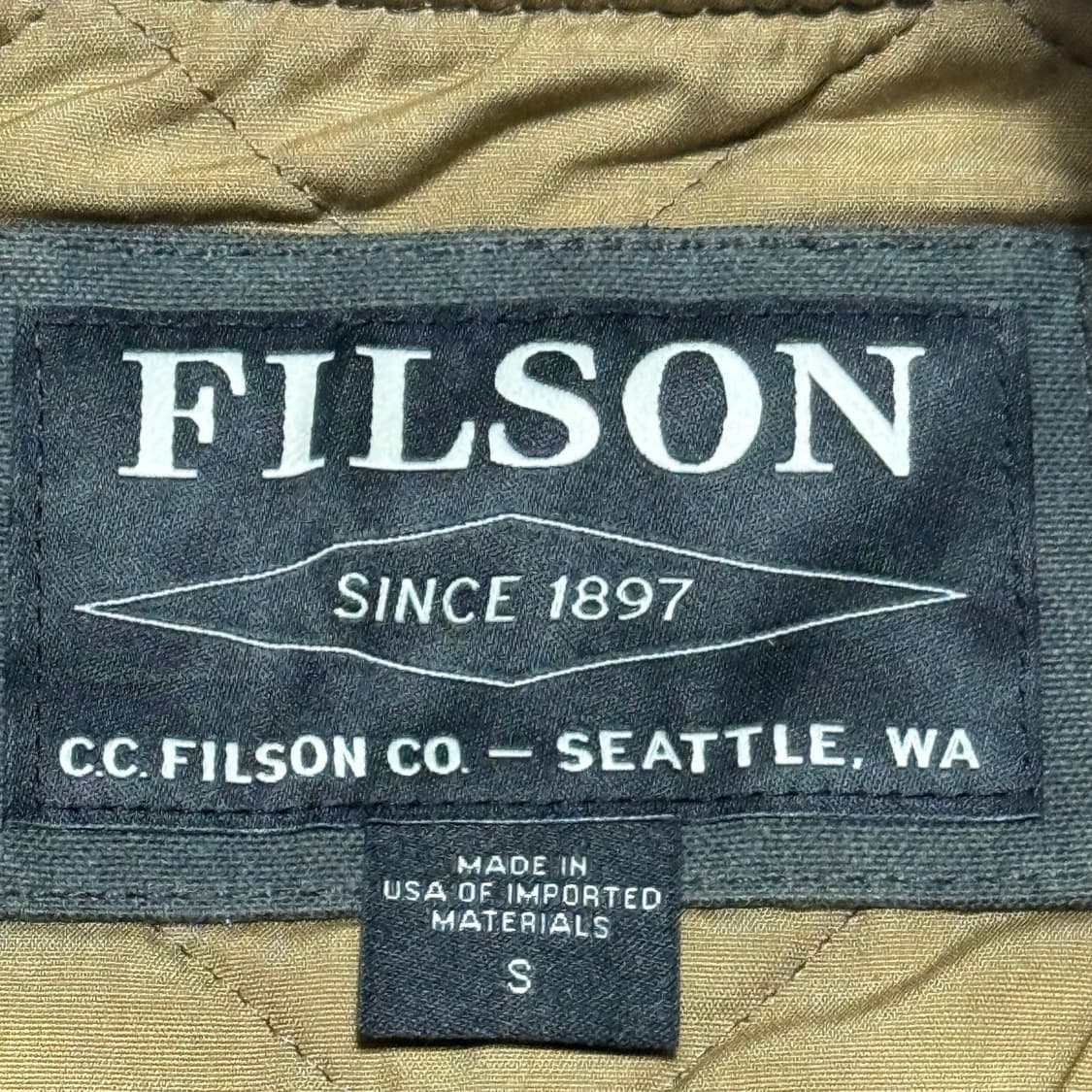 S 필슨 오일 틴클로스 베스트 상품이미지4