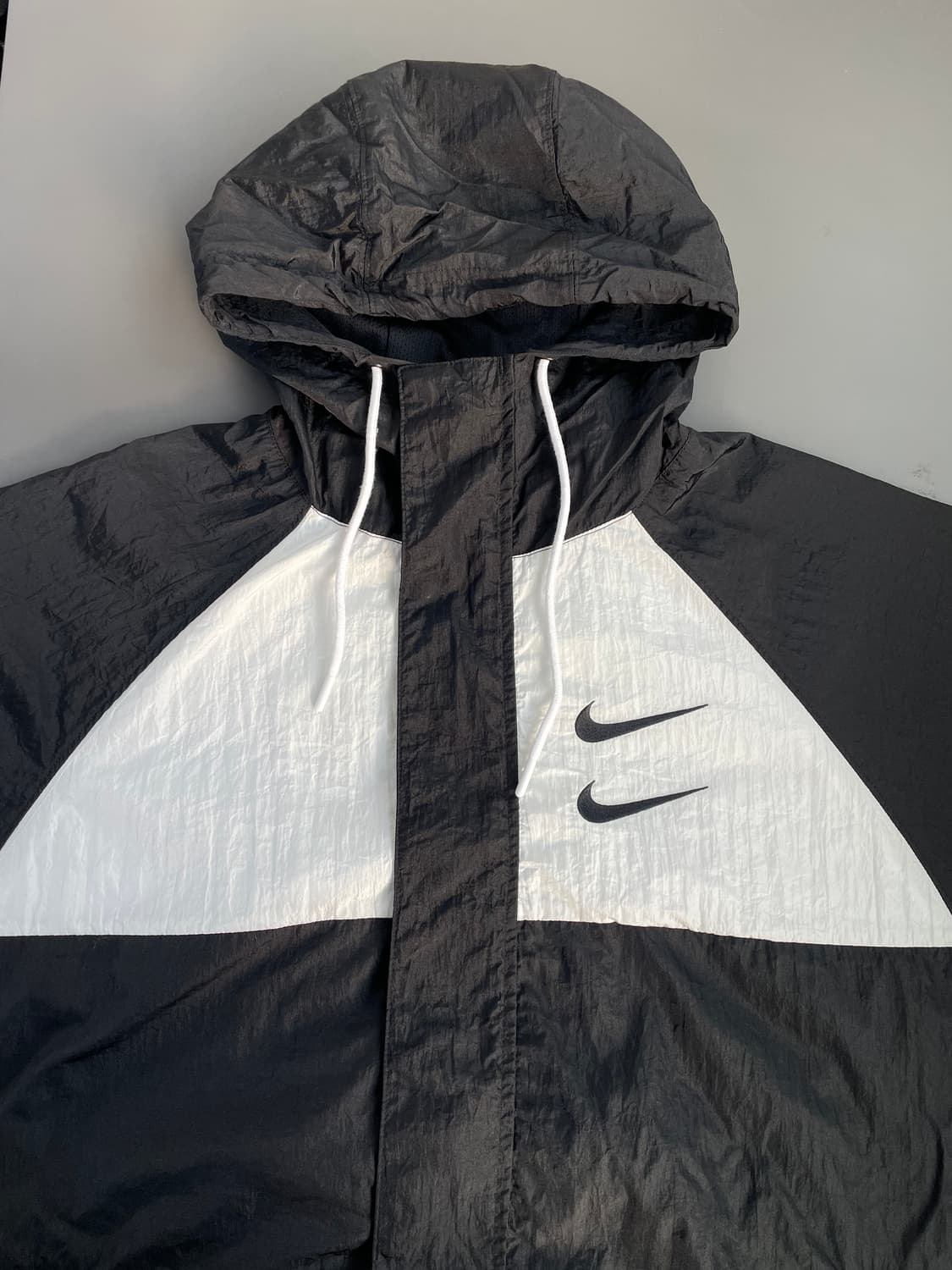 [XL] 나이키 더블 스우시 후드 자켓 바람막이 상품이미지3