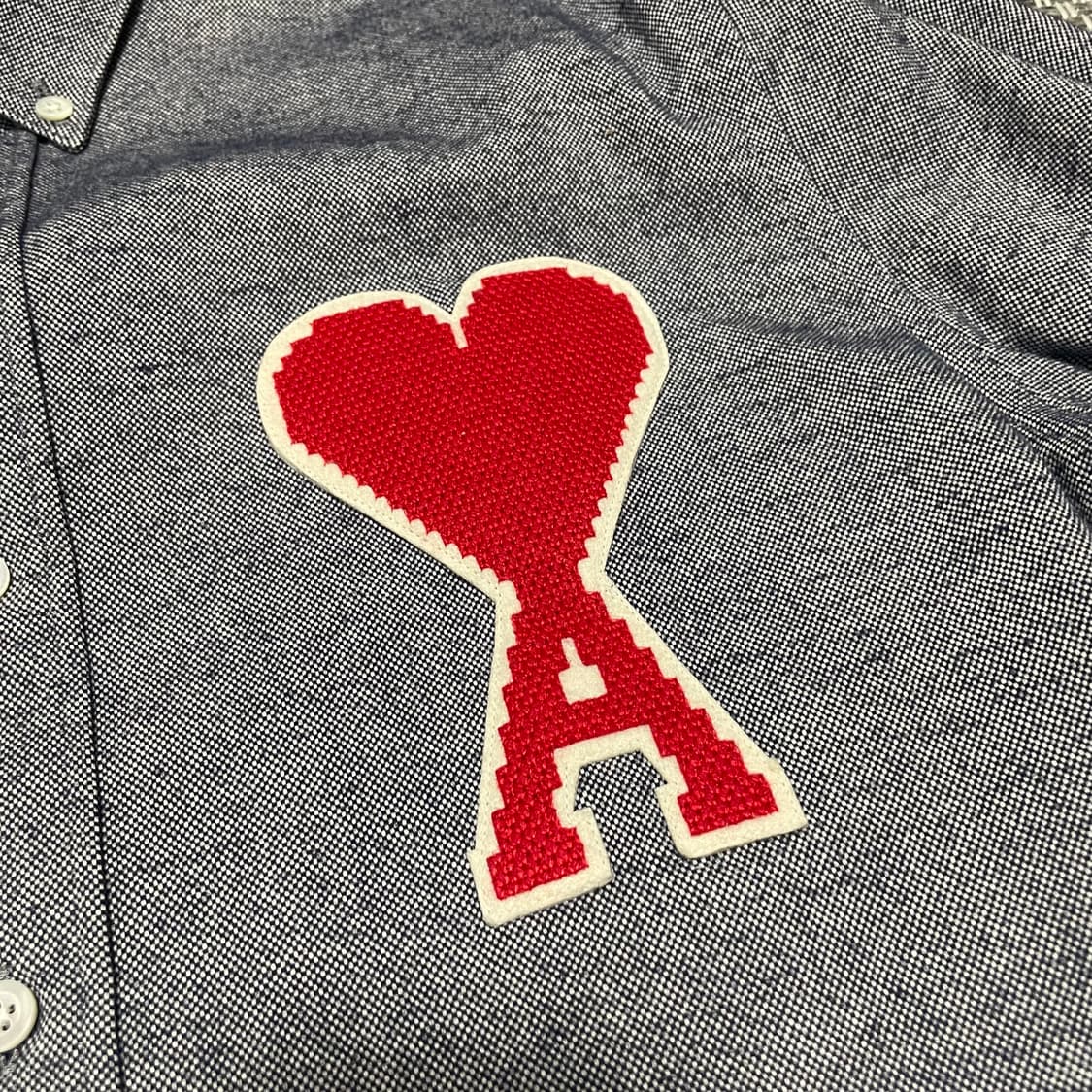 아미 빅 하트로고 셔츠 남방 41사이즈 상품이미지3