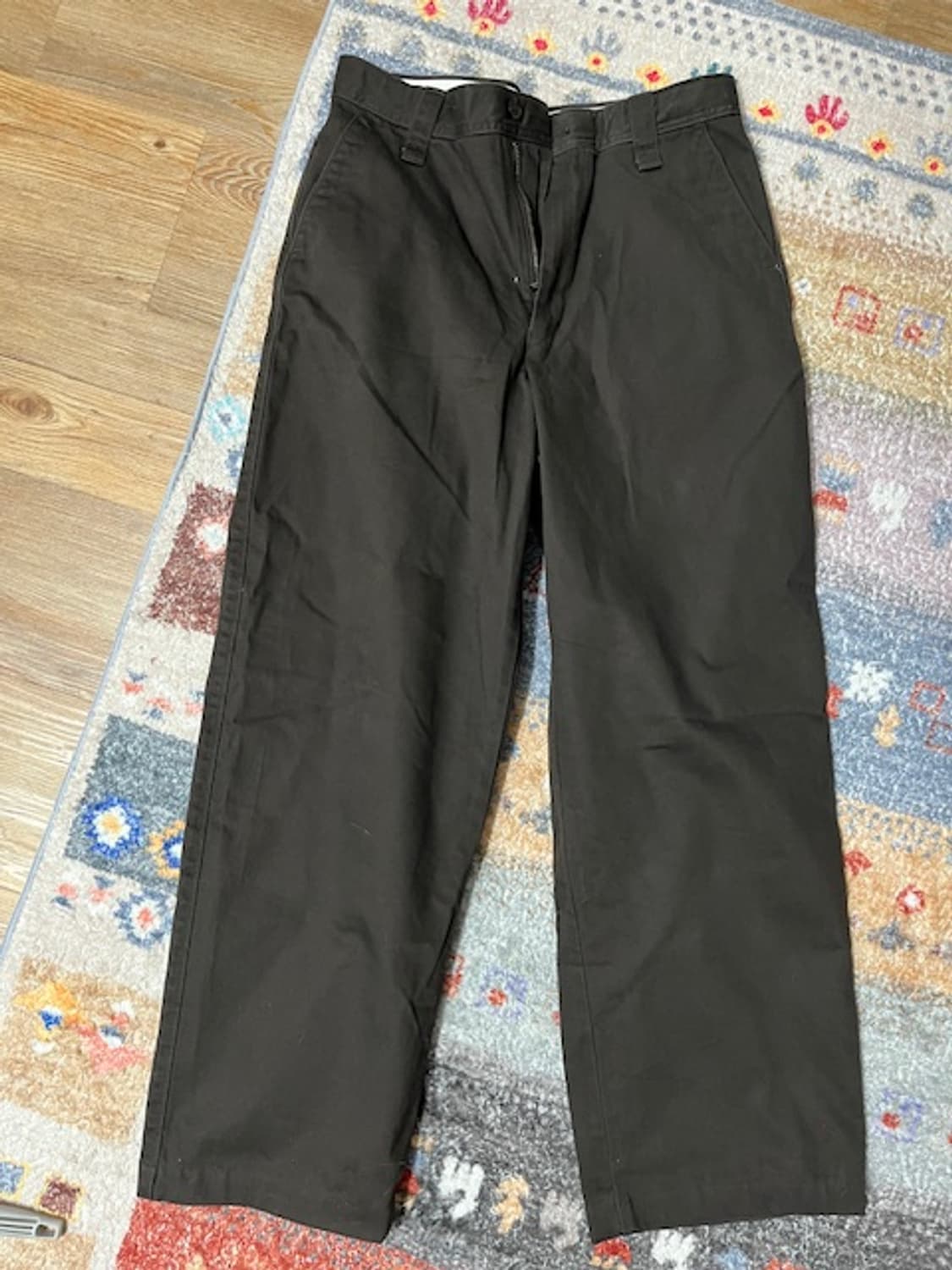 유니클로 와이드핏 치노팬츠 76 상품이미지1