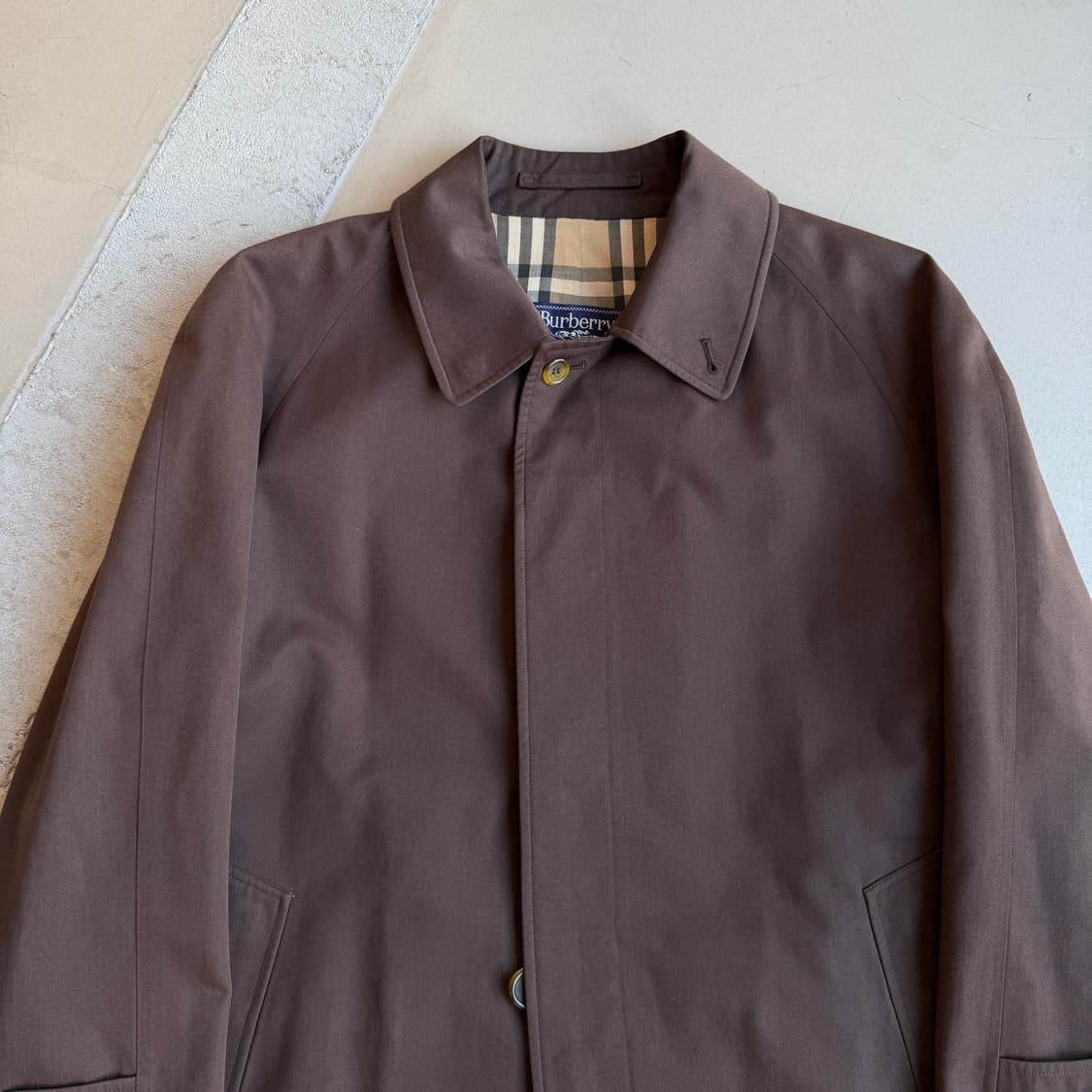 버버리 브라운 트렌치 코트 상품이미지5