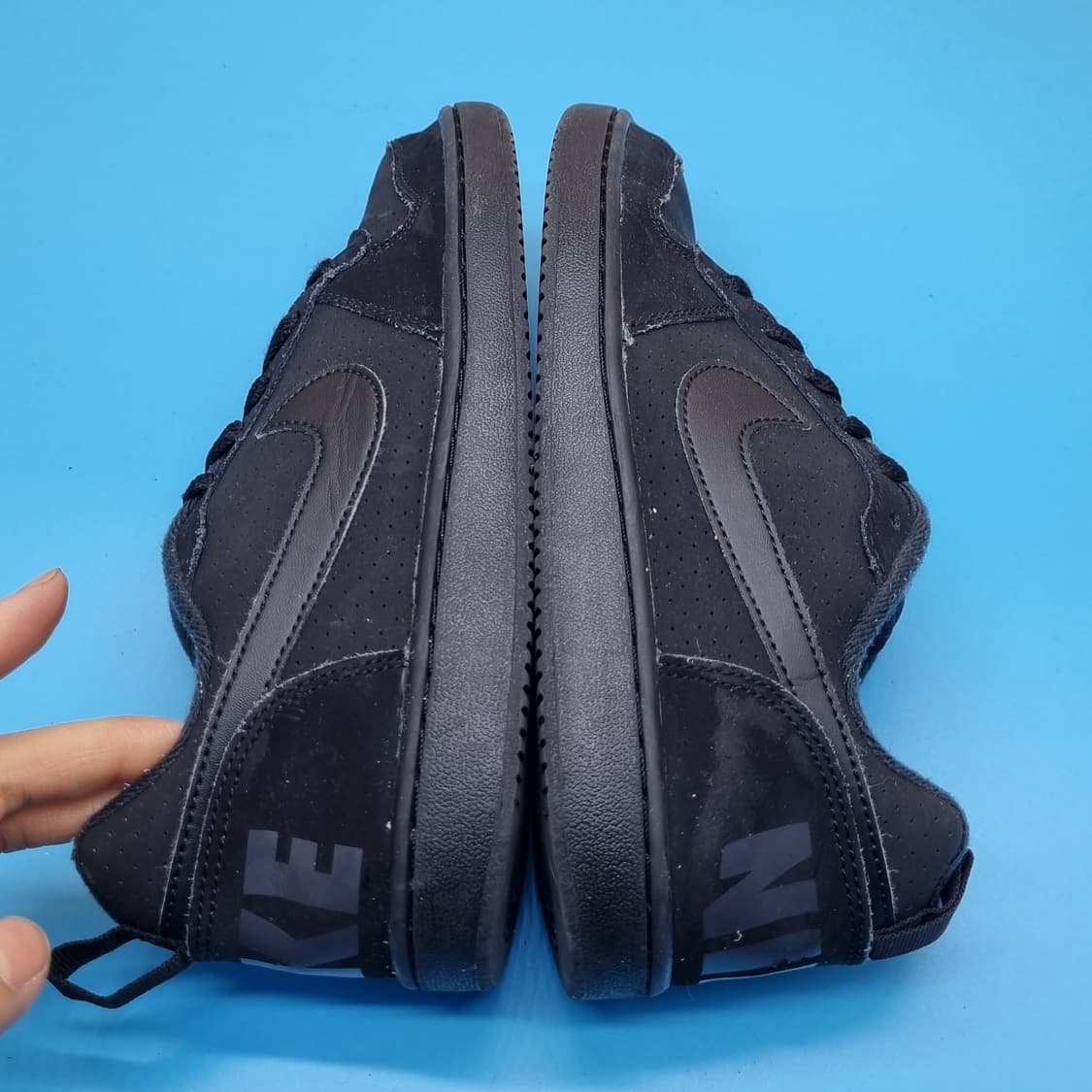 나이키 코트버로우 올블랙 여성스니커즈235 상품이미지5