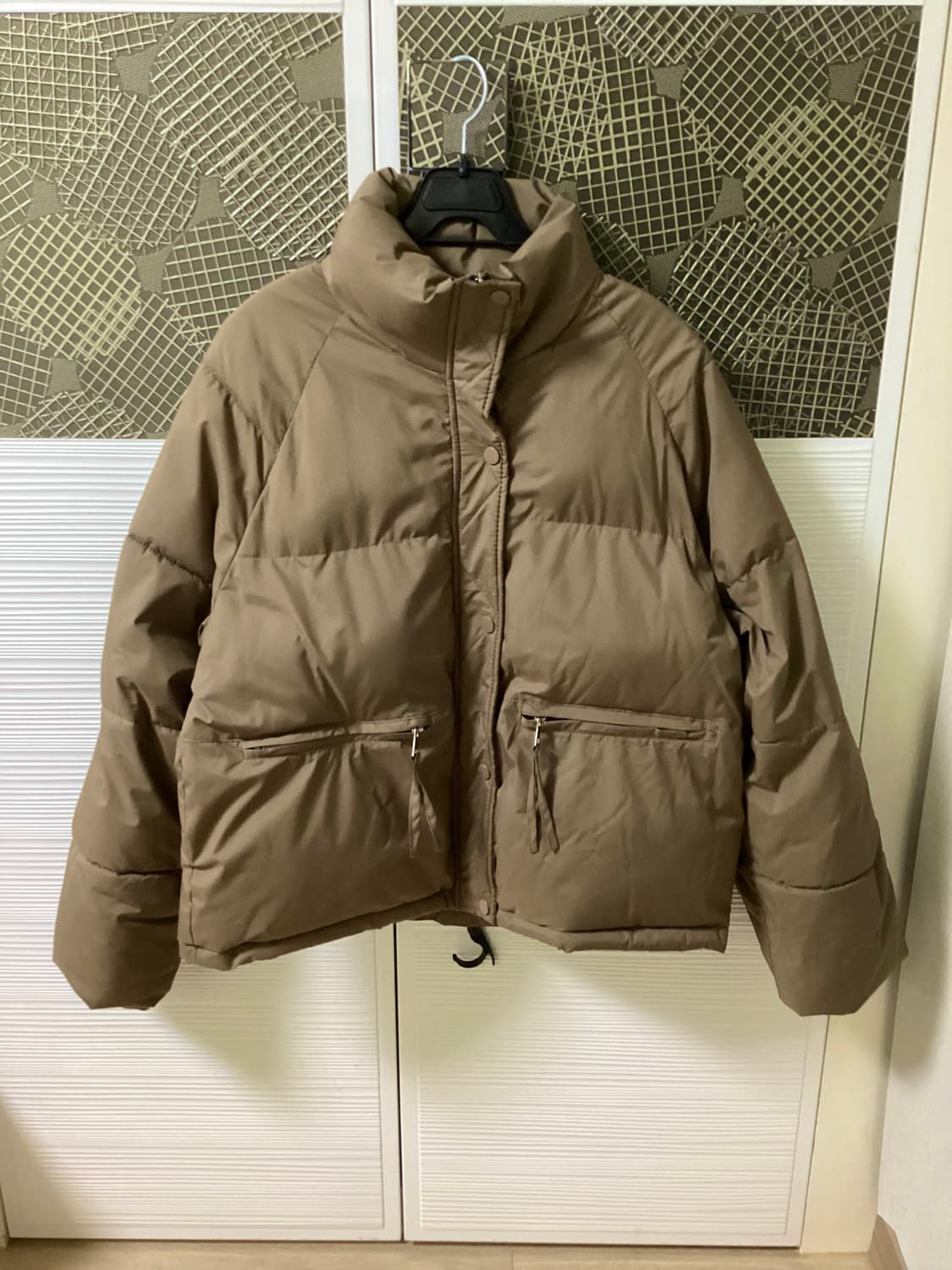 브라운 패딩 상품이미지1