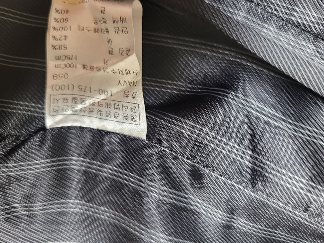 테이트 TATE 남자 3버튼 조끼 100 다크네이비 상품이미지10