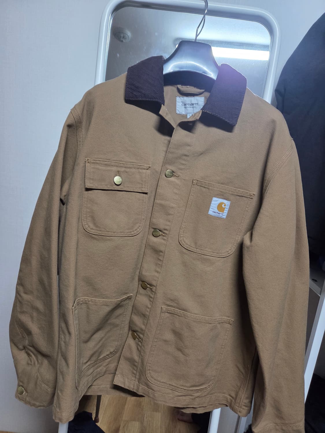 L) 칼하트윕 미시건 코트 해밀턴브라운 상품이미지2