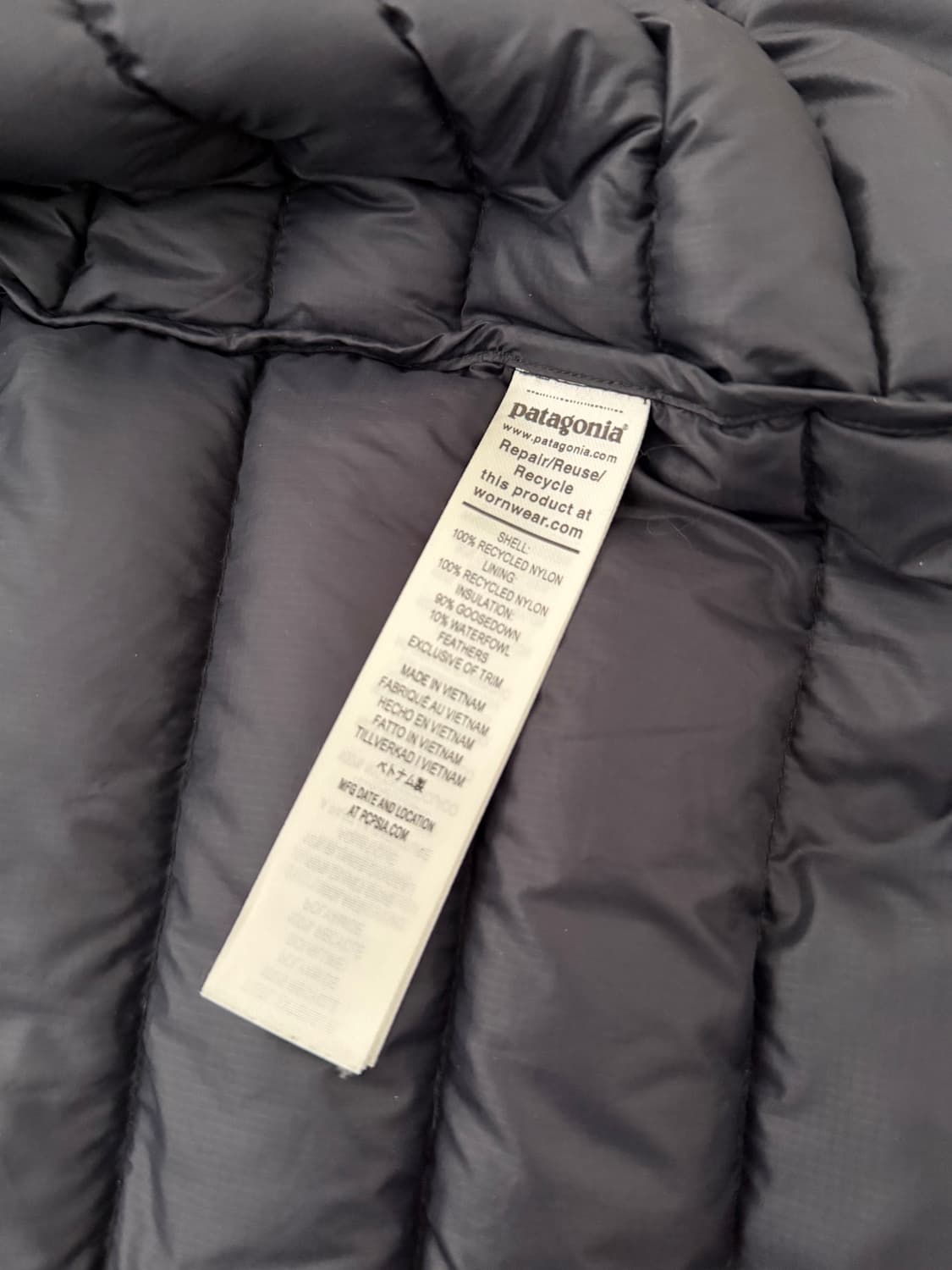 [L] 파타고니아 푸퍼 베스트 블랙 상품이미지4
