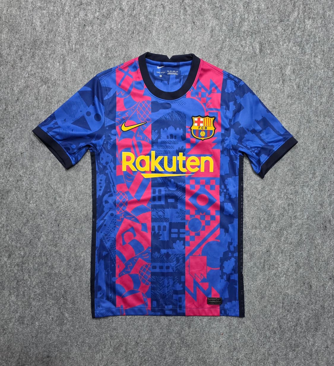 나이키 바르셀로나 21-22 스타디움 드라이핏 축구 져지 반팔져지 XS 상품이미지1