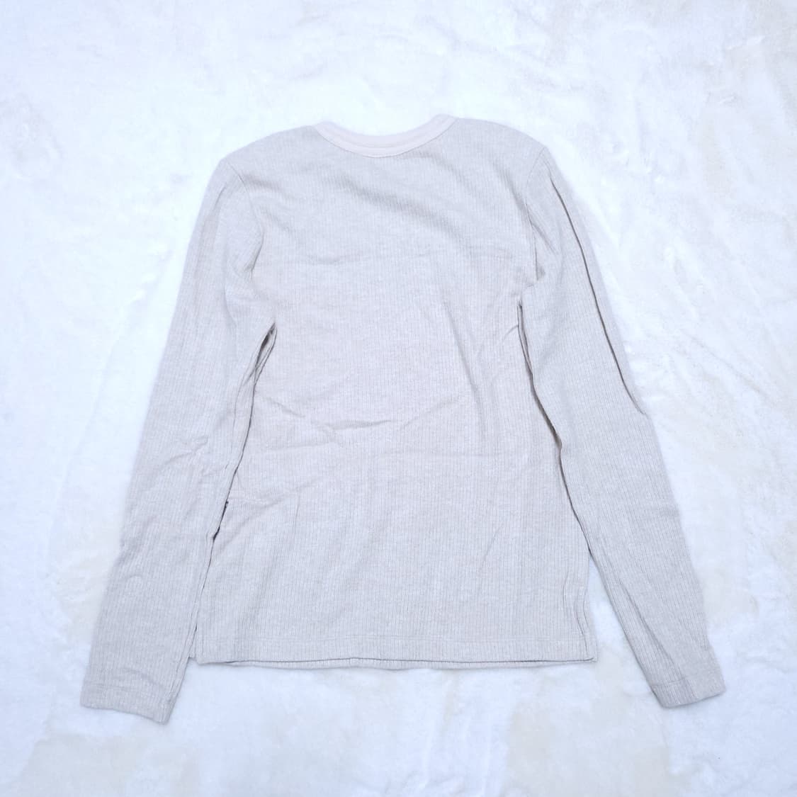 오즈세컨 여성 긴팔 티셔츠 M 0302 뽀샤샤 상품이미지2