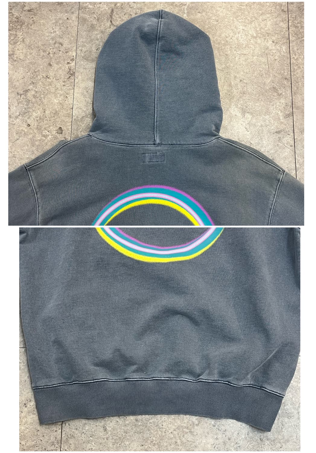 디스이즈네버뎃 피그먼트 후드티 M #csz2236 상품이미지7