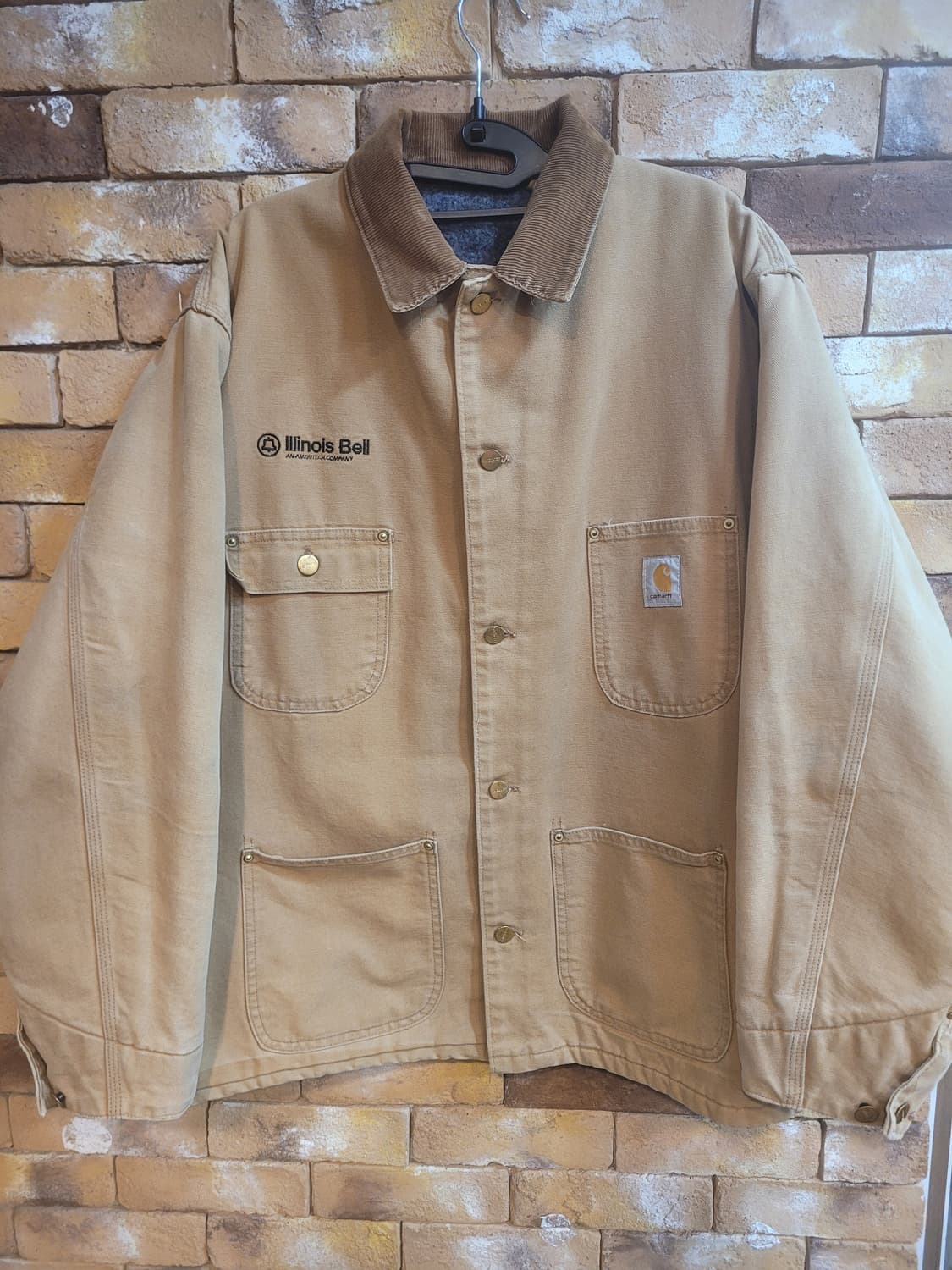 칼하트 초어자켓 베이지 L 사이즈 상품이미지1