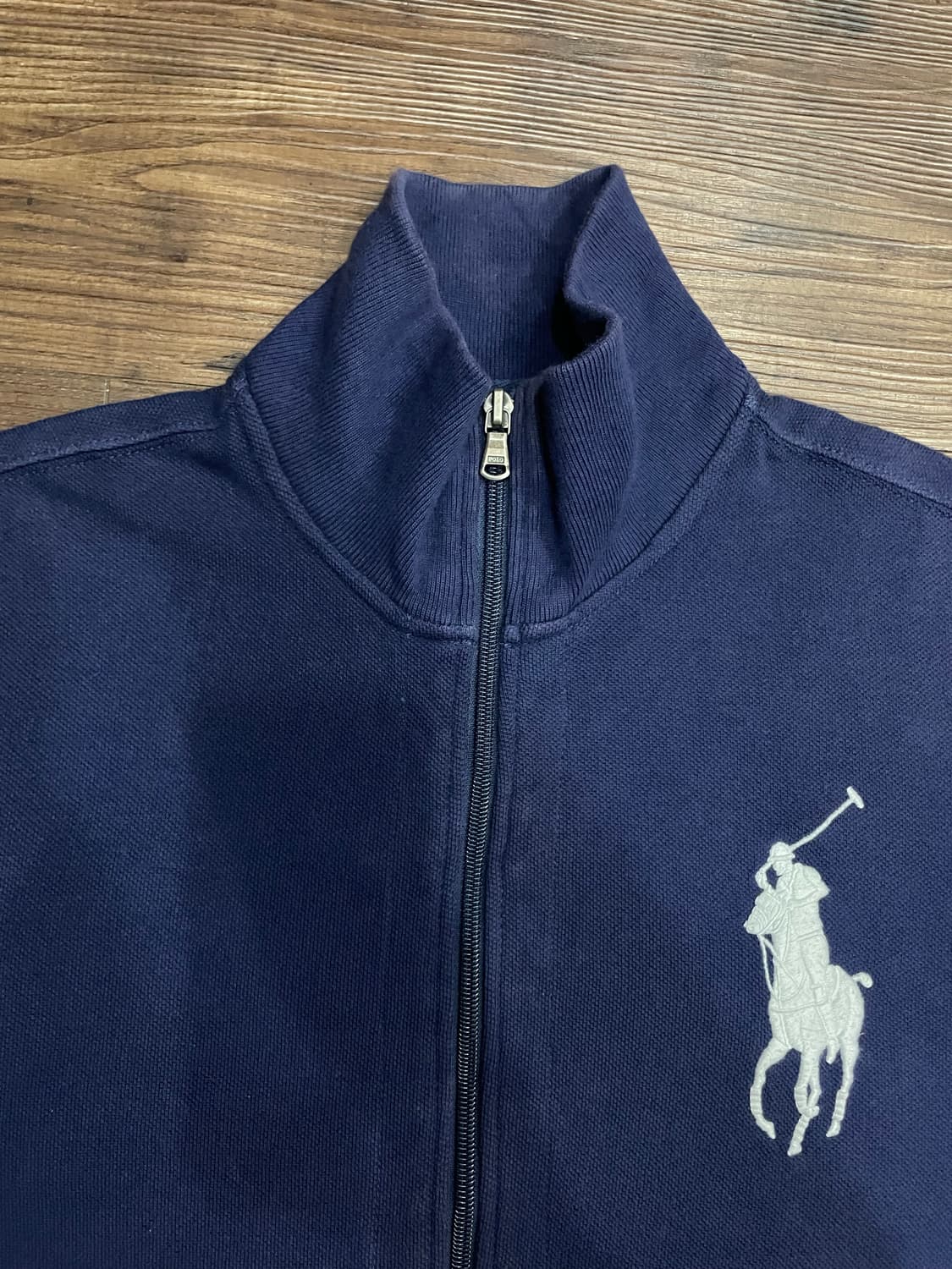 폴로 빅포니 코튼 집업 자켓 네이비 상품이미지8