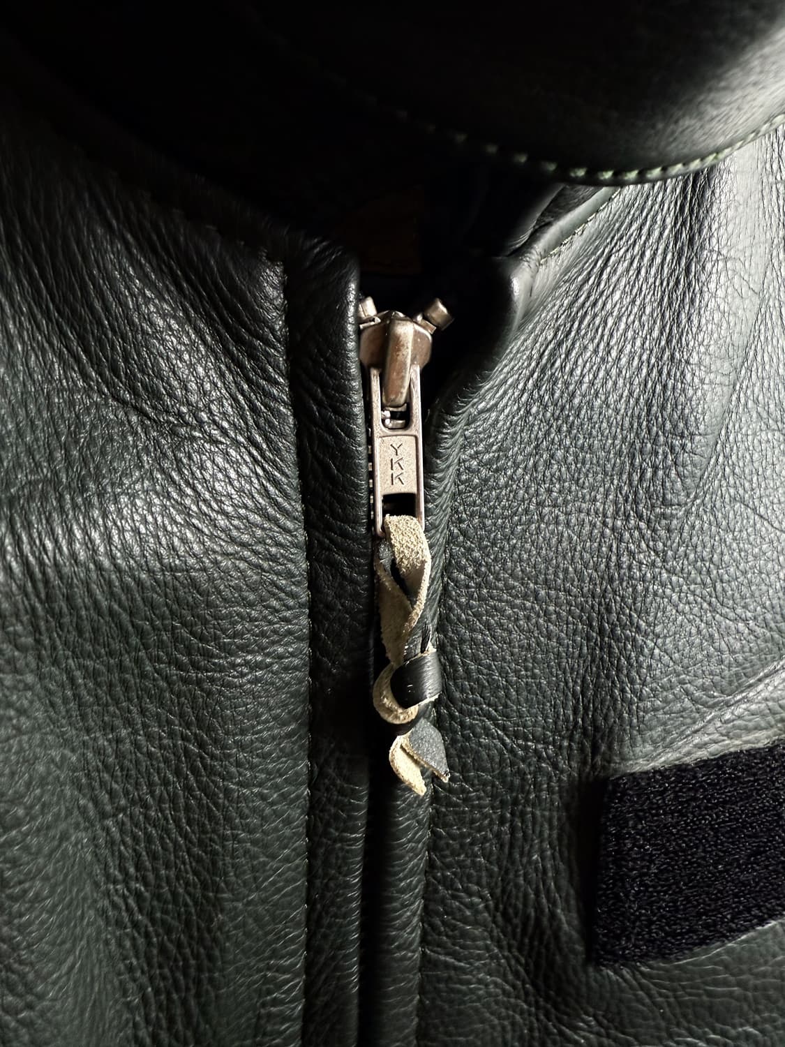 Vintage WORK LEAF Genuine Leather Vest 상품이미지6