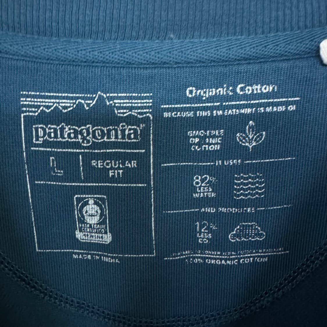 Patagonia P-6 Logo Crewneck Sweatshirt 상품이미지4