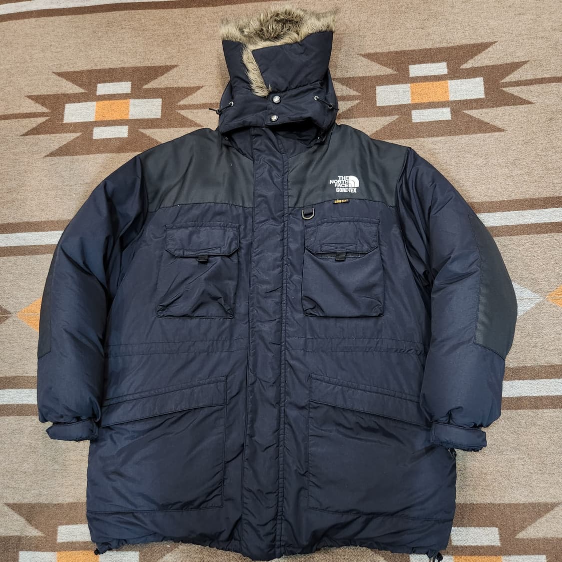 노스페이스 90s 구스다운 고어텍스 파카 패딩 XL 상품이미지1