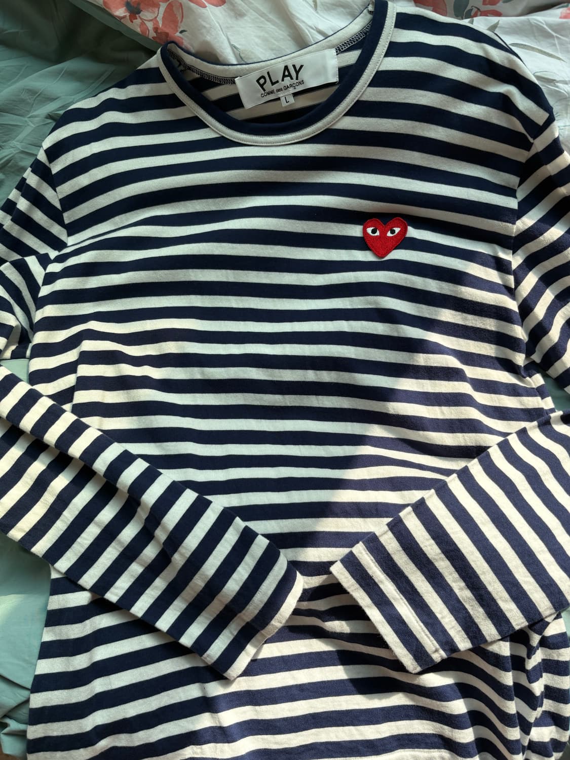 꼼데가르송 네이비 롱슬리브 상품이미지1