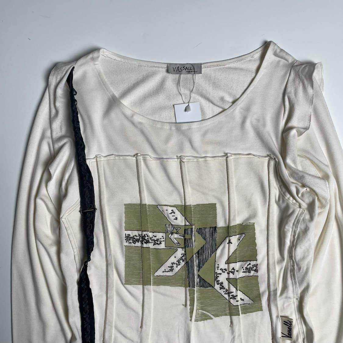 Vassali 화살표 프린팅 롱 슬리브 (italy)   상품이미지3