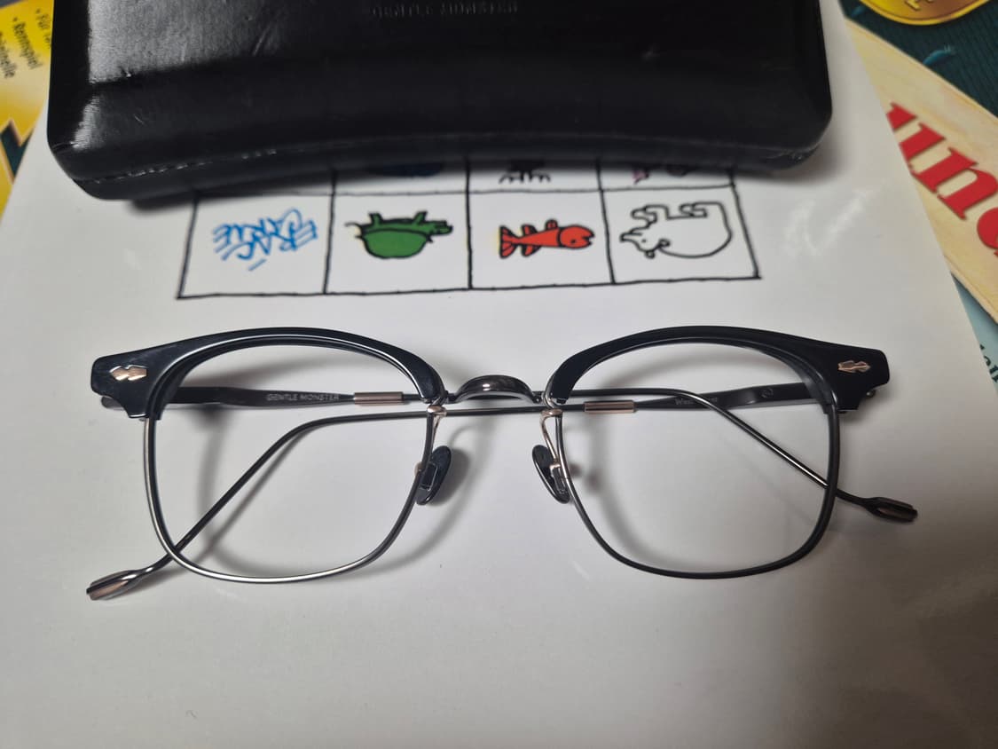 젠틀몬스터 웨스트코스트 D01 안경테 하금 상품이미지3