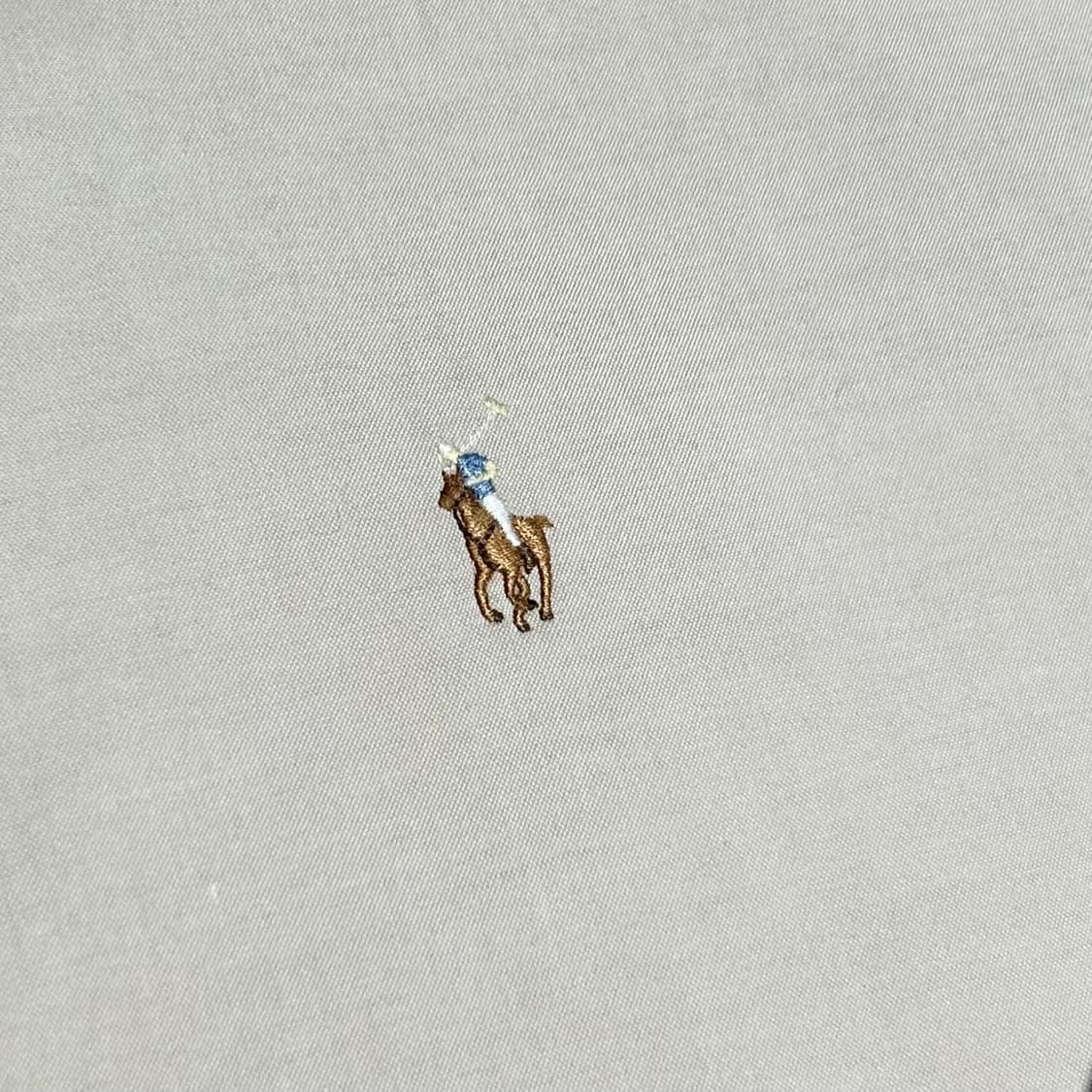 [XXL] Polo 폴로 랄프로렌 살구색 코튼 옥스퍼드 셔츠 상품이미지6