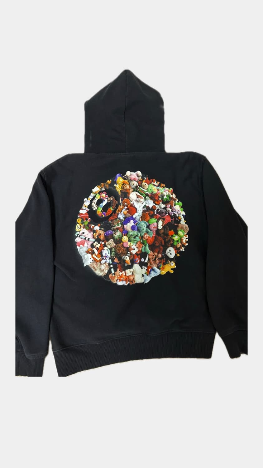 스투시 플러시 후드 블랙 stussy 상품이미지2