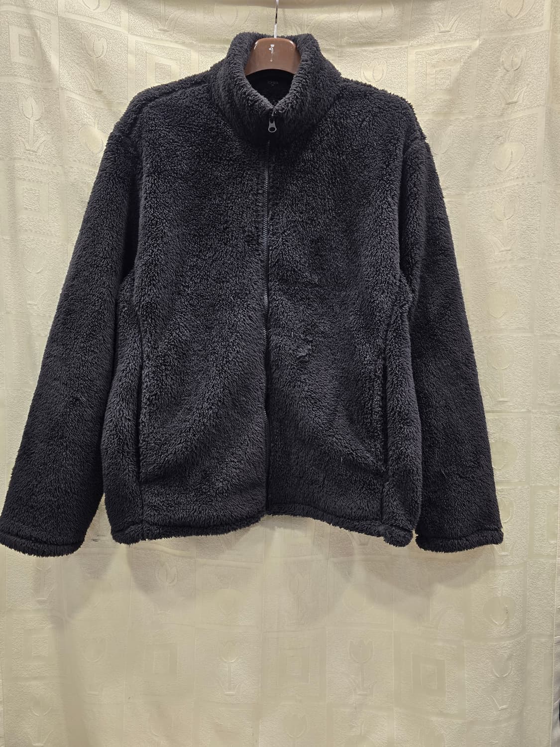 탑텐 뽀글이 플리스 자켓 검정 115 상품이미지1