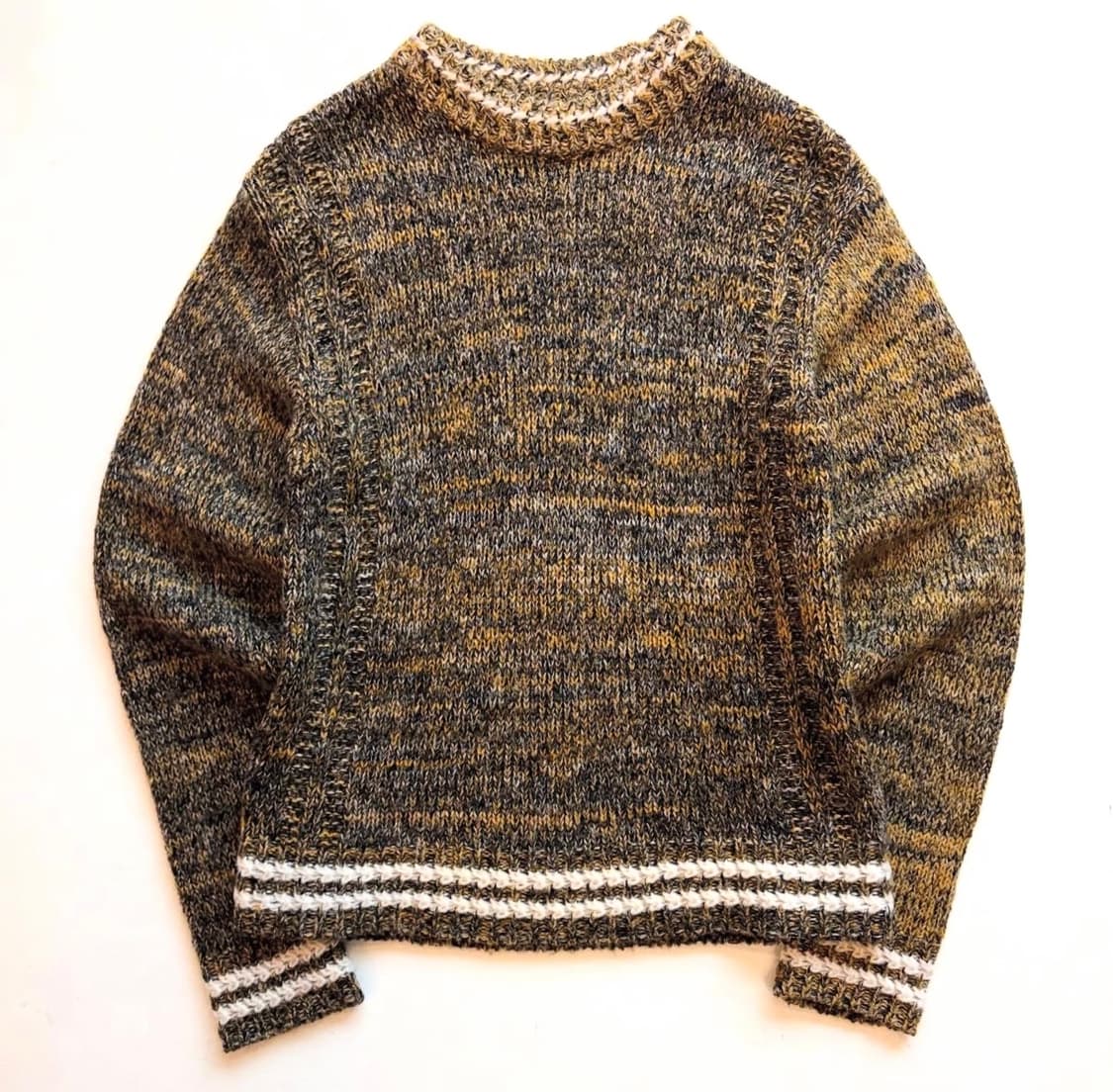 앤더슨벨 유니섹스 탐 멜란지 크루넥 스웨터 상품이미지1