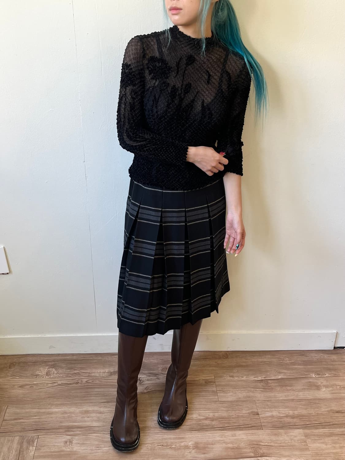 cest lavi Beau 플라워 플리츠 상품이미지8