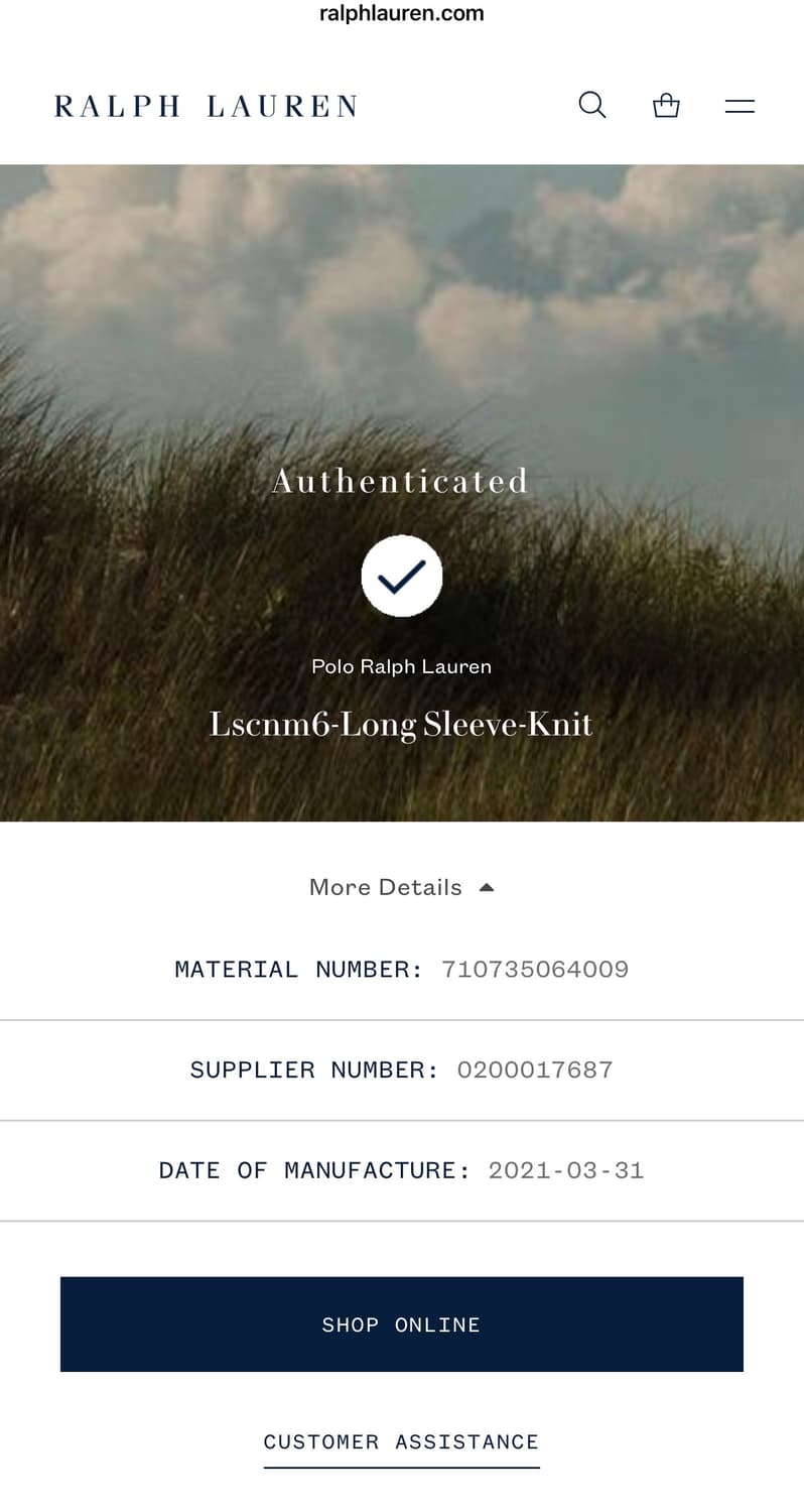 폴로 랄프로렌 블랙 긴팔 티셔츠 상품이미지8