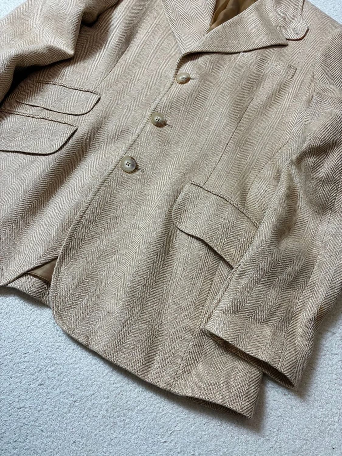 폴로 랄프로렌 우먼스 해링본 린넨 블레이저 자켓 PN7603 상품이미지3