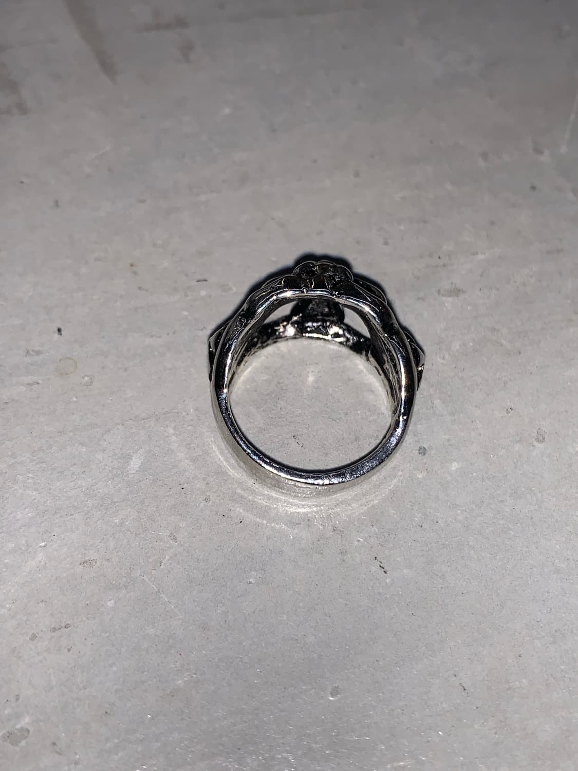 빈티지 펑크 볼드 십자가링 상품이미지3