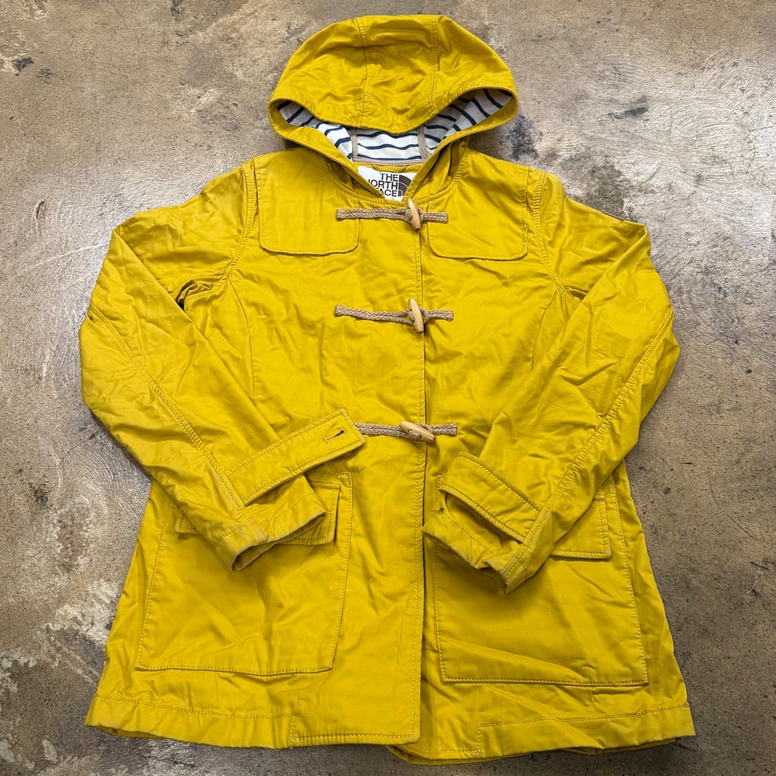 노스페이스 머스타드 옐로우 떡볶이 코트 더플 자켓 상품이미지2