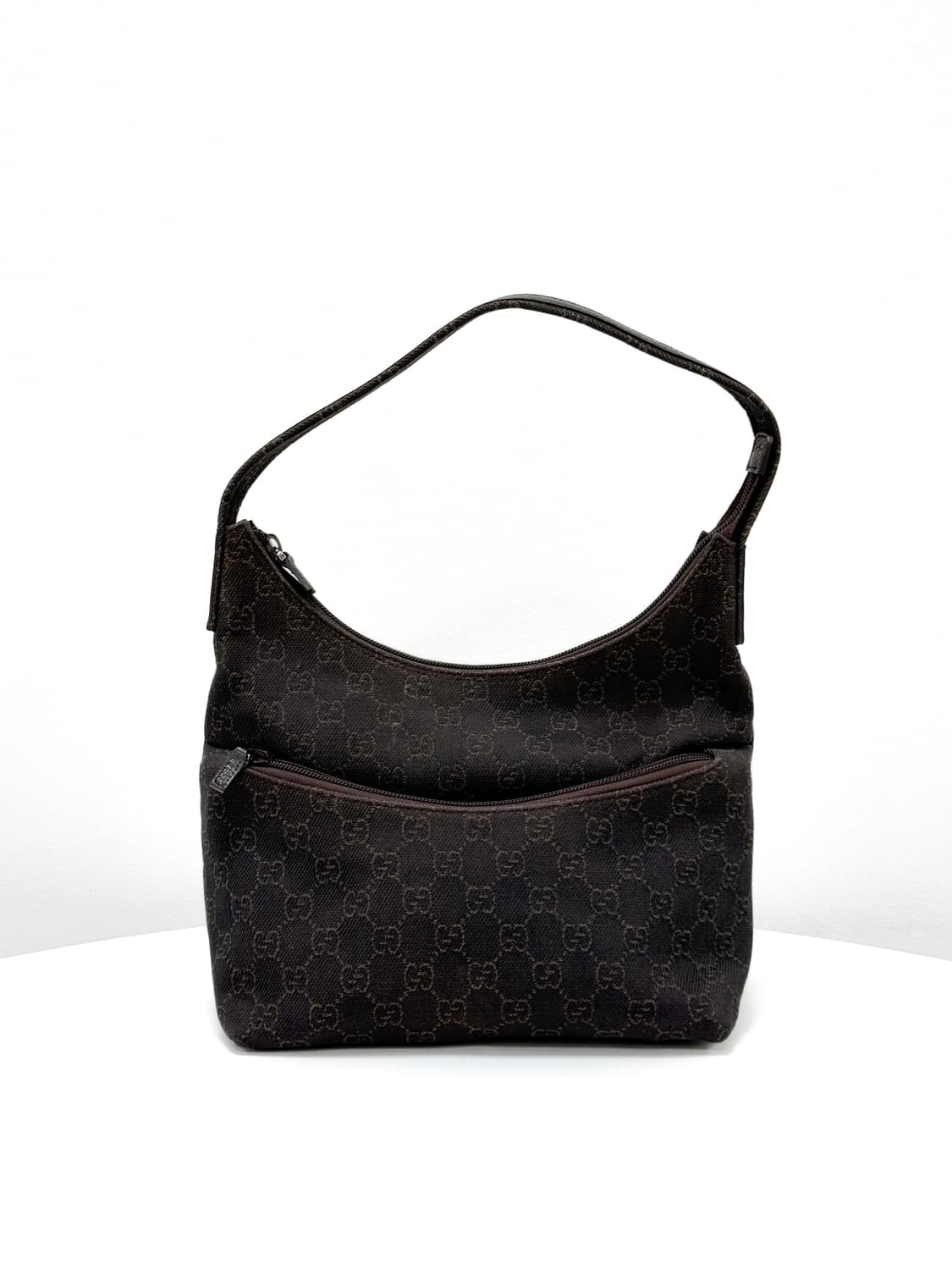 구찌 GG 캔버스 숄더백 다크브라운 상품이미지3
