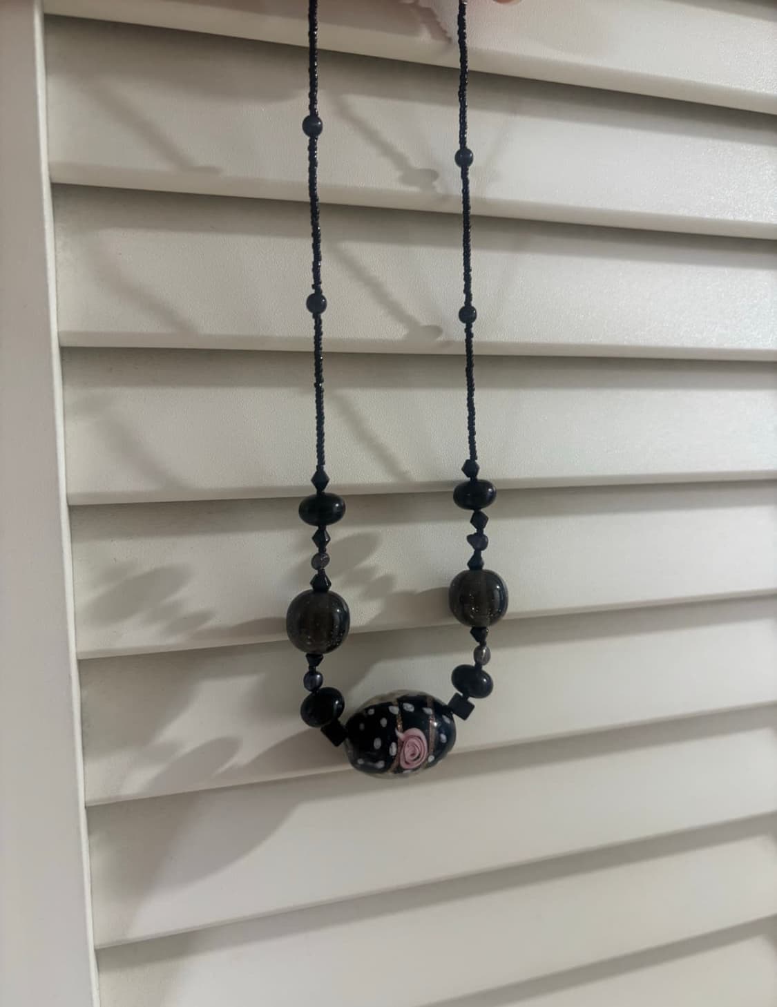 로즈 도트 목걸이 상품이미지1