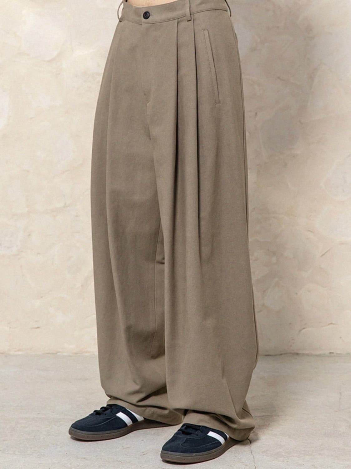 비긴202 워시드 코튼 도비 팬츠 3 상품이미지2