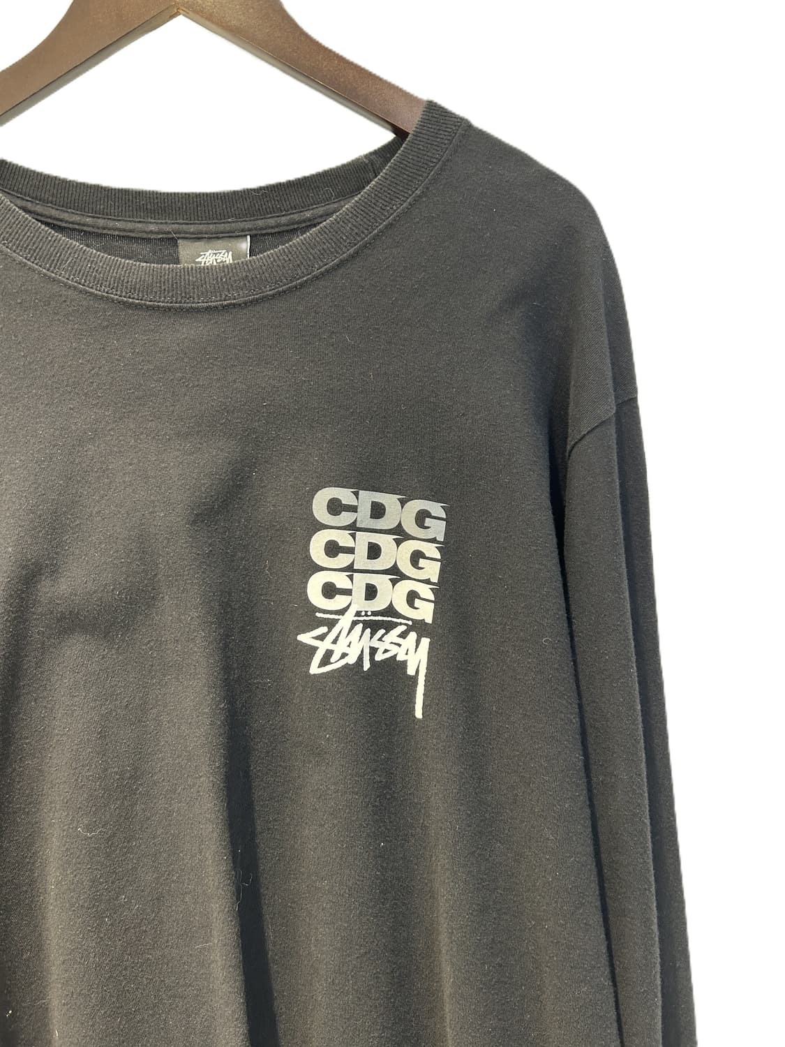 CDG x Stussy 롱슬리브 티셔츠 상품이미지3