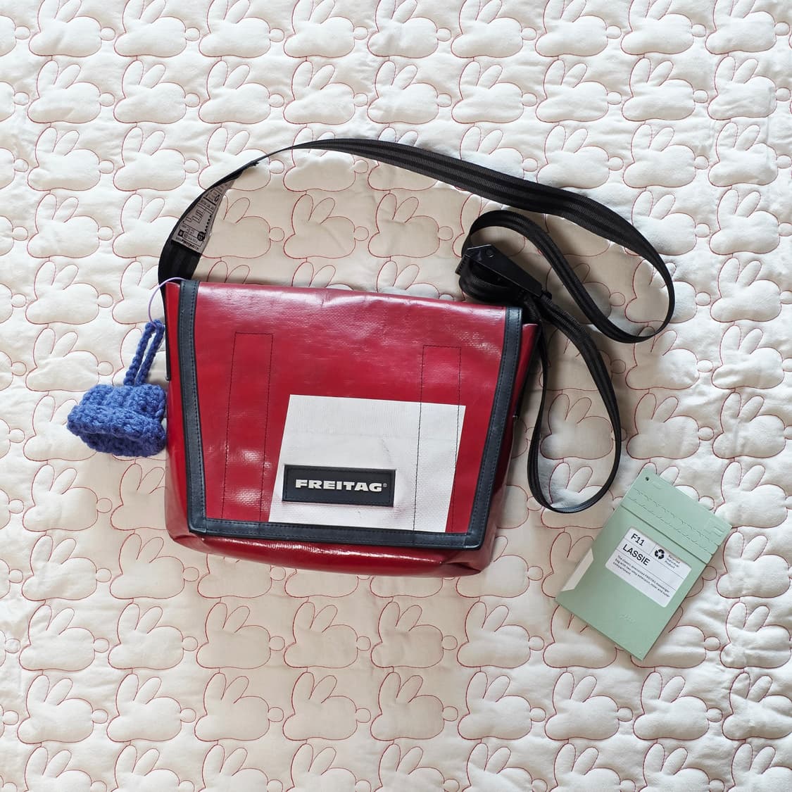 프라이탁 라씨(레드/화이트) 상품이미지2