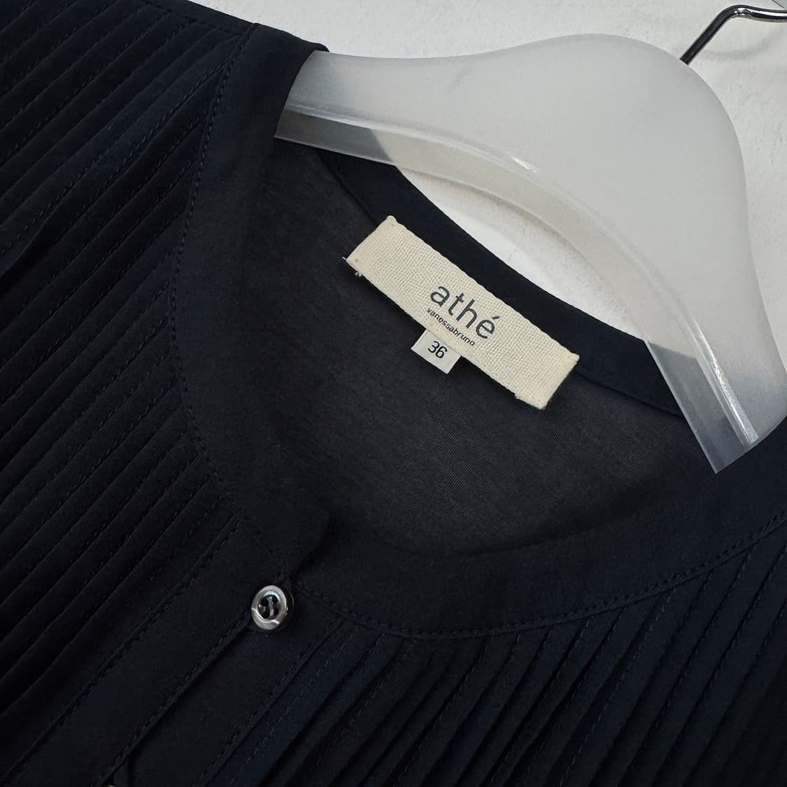 바네사브루노 아떼 25SS 핀턱 실크 블라우스 상품이미지4