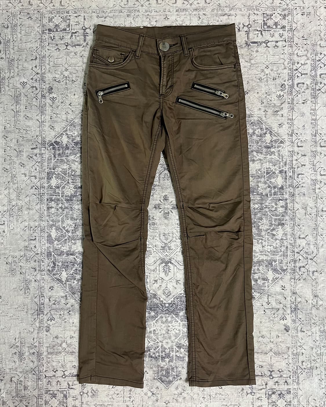 Lee Zip Detail Slim Coated Pants 상품이미지5