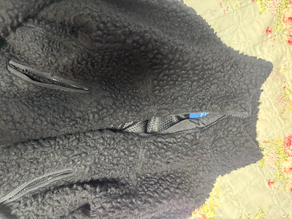 헤리티지플로스 울파일 플리스 블랙 M 상품이미지2