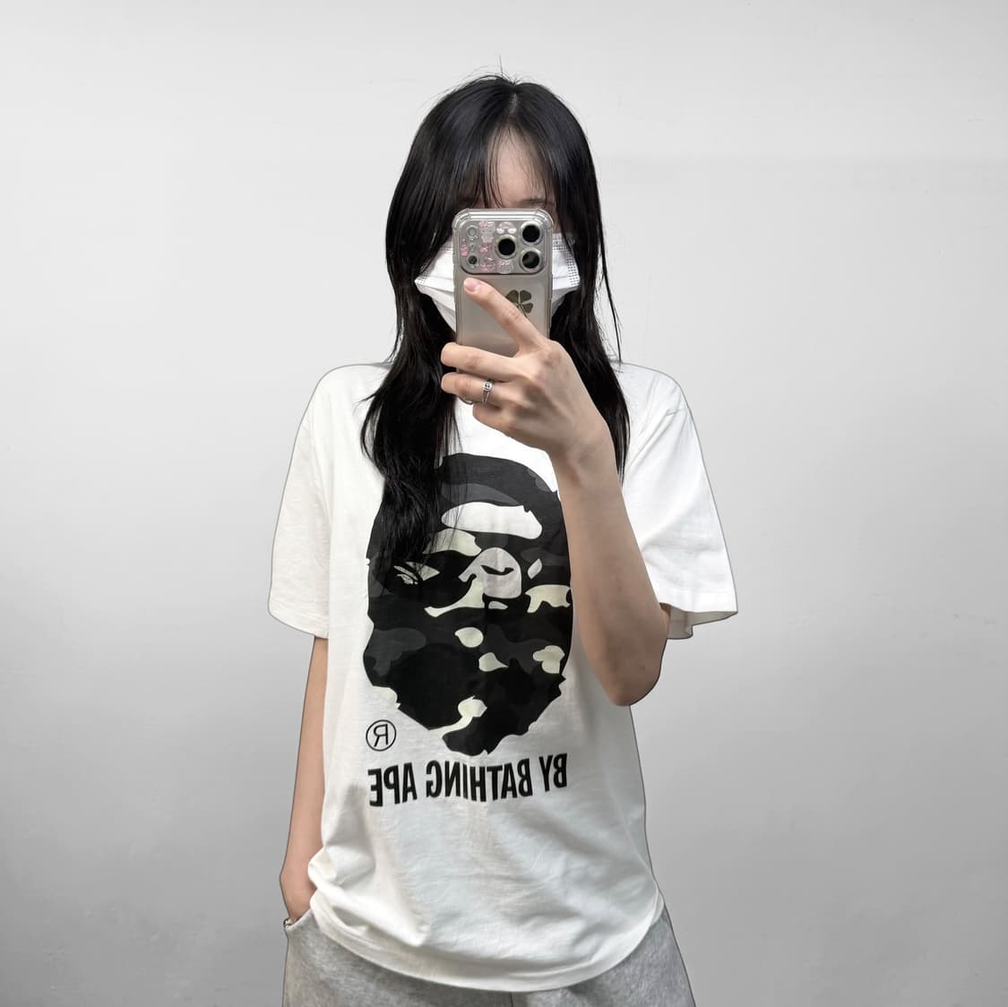 베이프 시티 카모 바이 베이싱 반팔 티셔츠 상품이미지1