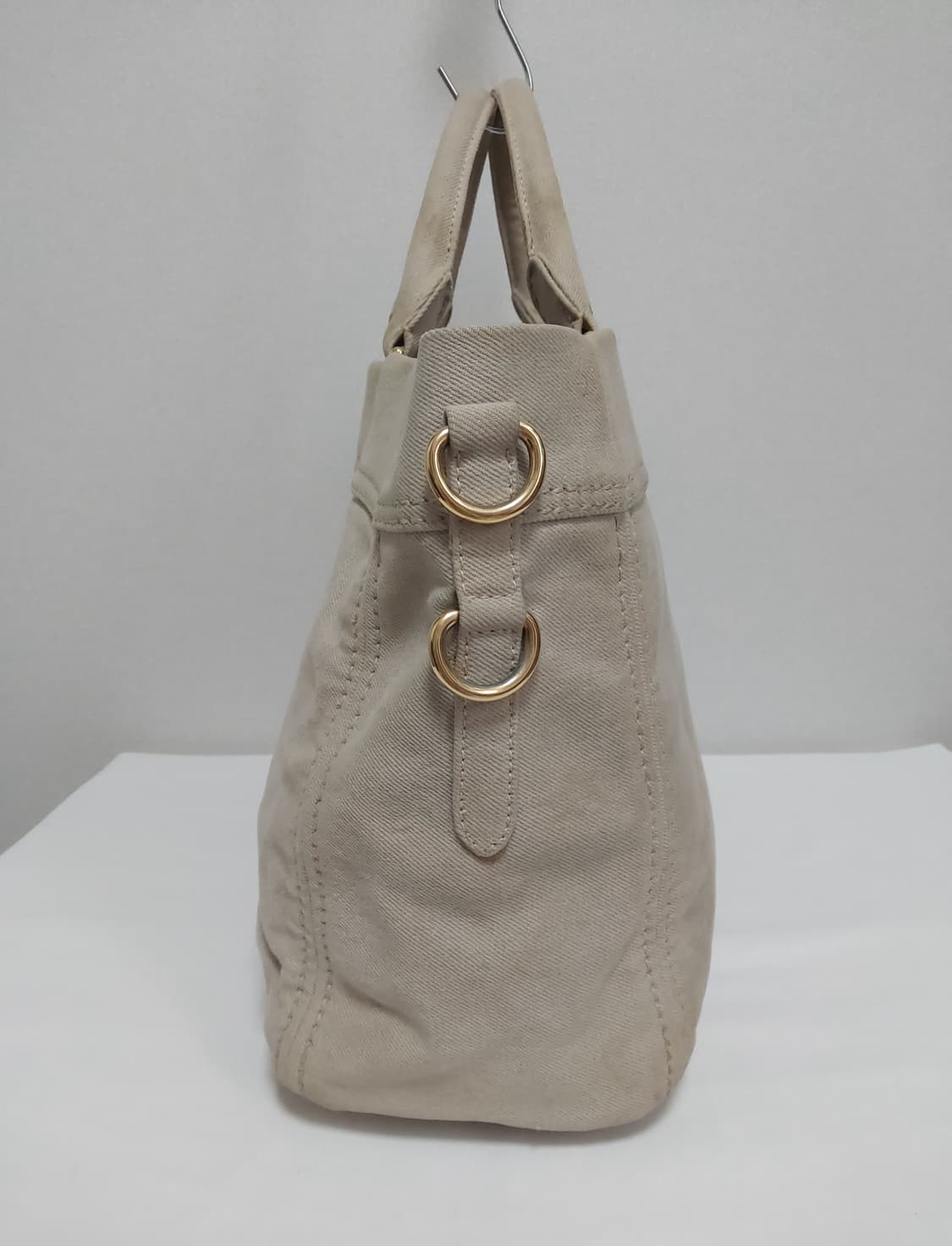 프라다 데님 카나파 캔버스 투웨이백 (정품) 상품이미지5