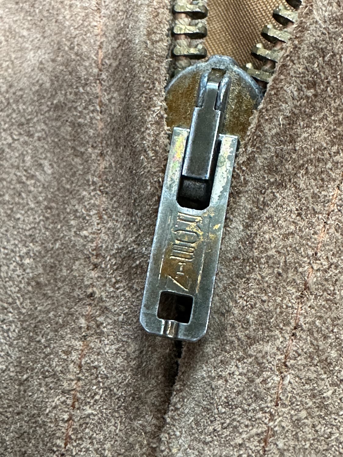 70s Sears 스웨이드 레더 자켓 L 상품이미지6