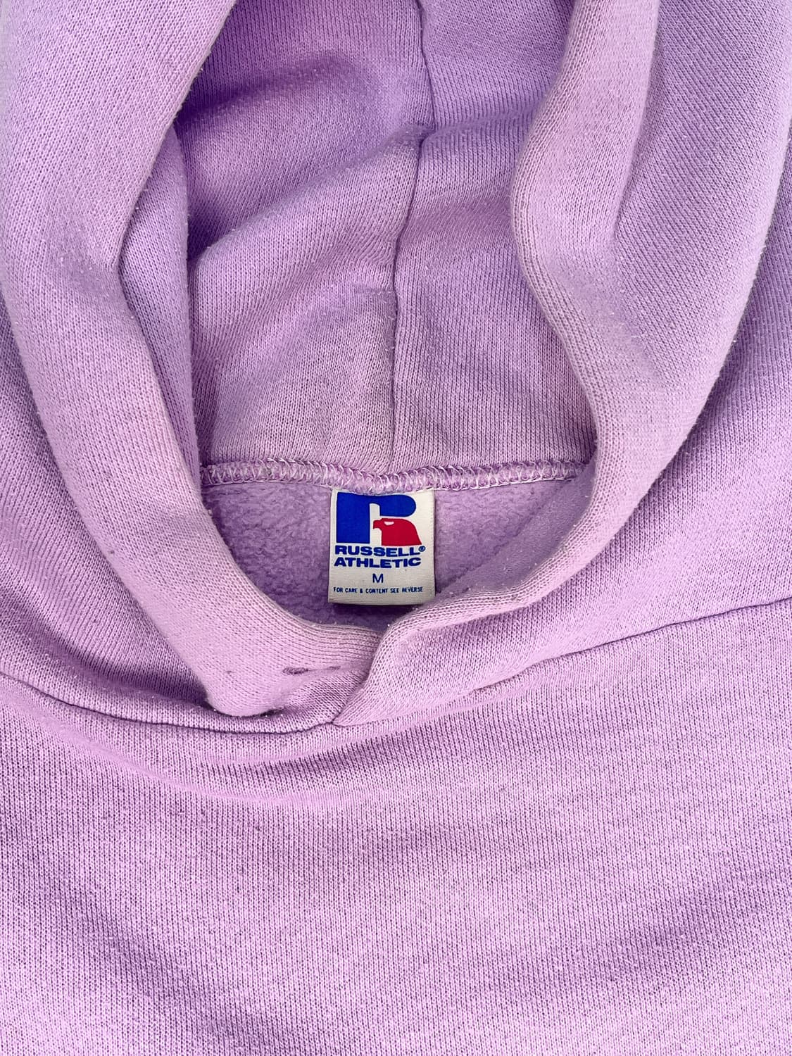 80s Russell Blank Hoodie USA 상품이미지3