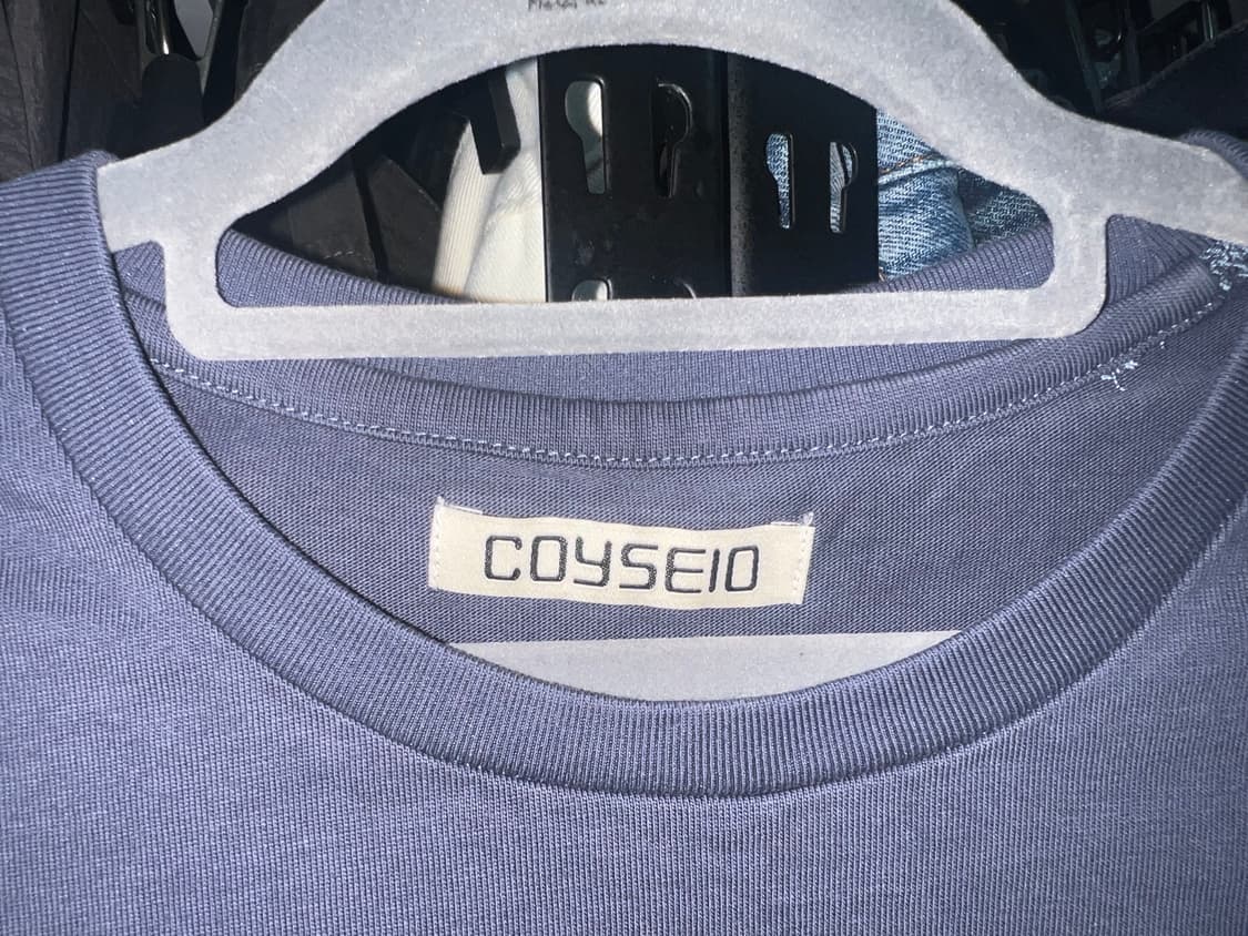 코이세이오 LOGO T-SHIRT NAVY 상품이미지4