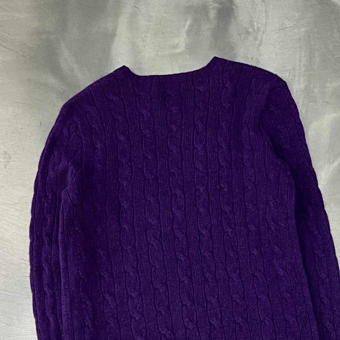  폴로랄프로렌 울 캐시미어 꽈배기 니트 y15913 상품이미지4