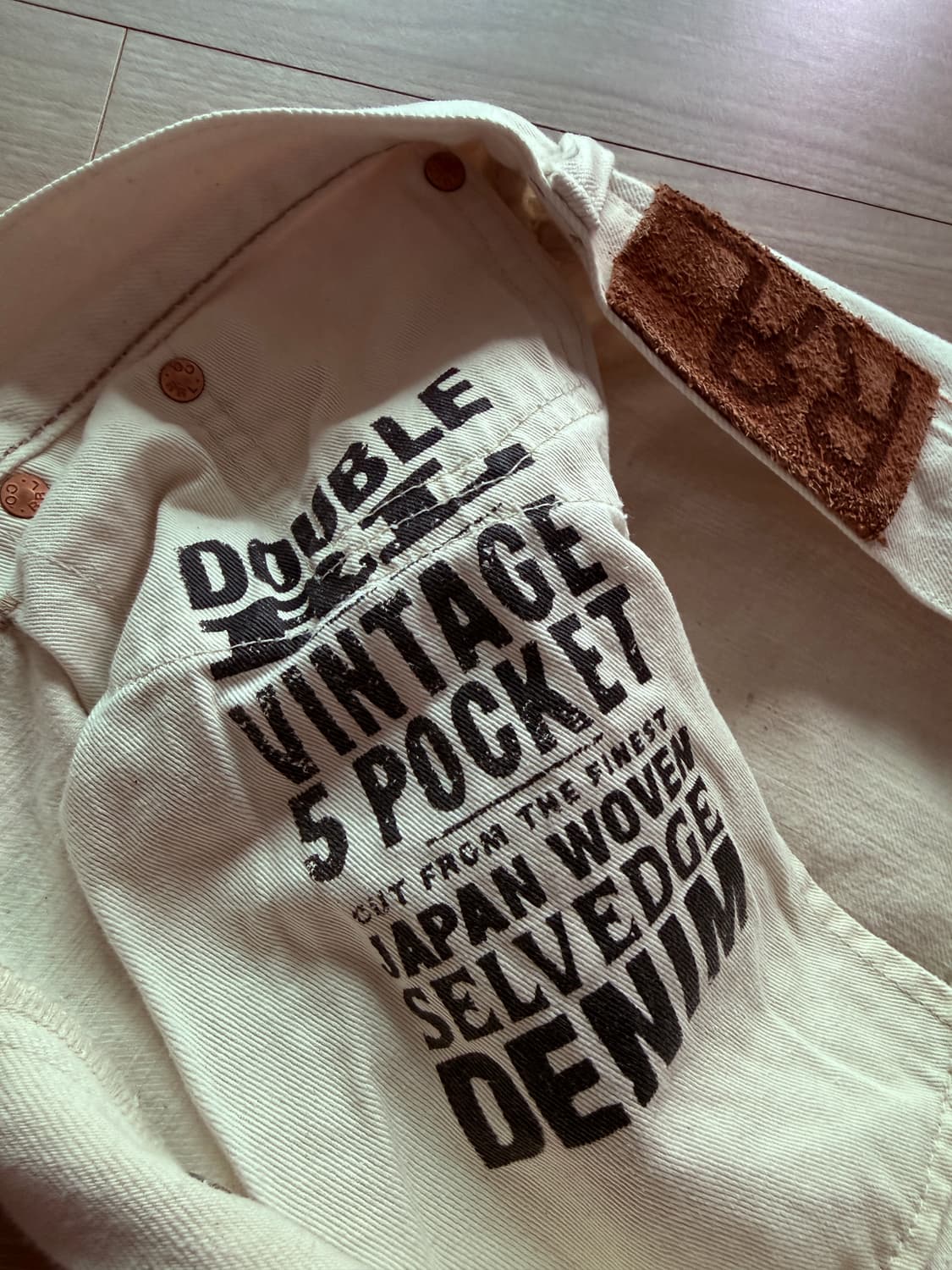 rrl 더블알엘 빈파포 에크루 34/32  상품이미지4