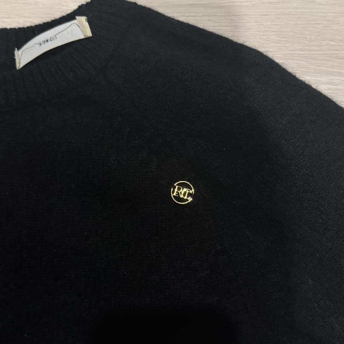 (s) 렉토 로고 라운드넥 니트 상품이미지2