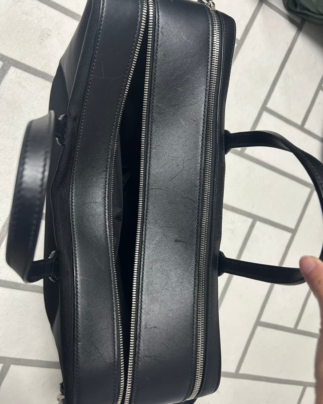 구찌 웹 나일론 브리프케이스 가방 387109 상품이미지9